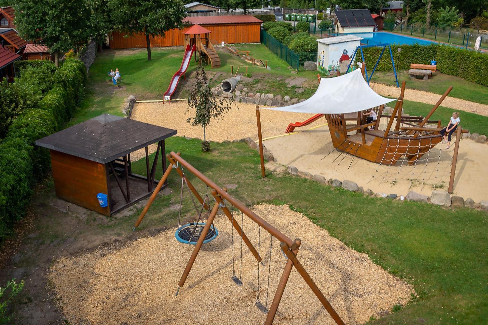 Ferienpark Auf Dem Simpel - Heide-Lodge 1 ゾルタウ エクステリア 写真