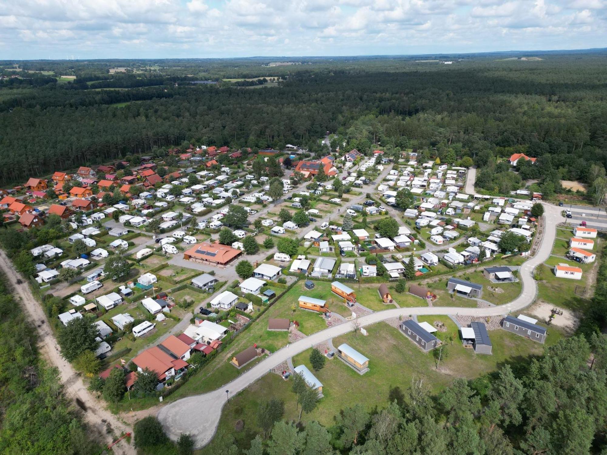 Ferienpark Auf Dem Simpel - Heide-Lodge 1 ゾルタウ エクステリア 写真